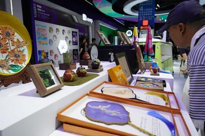 朝陽展區 文化+科技融合新篇章，騰訊音樂、B站等企業創新展覽服務